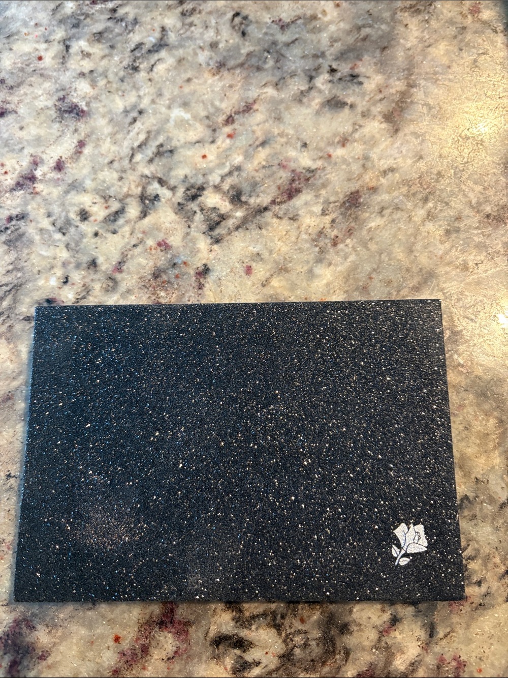 Lancôme Black Glitter Eyeshadow Palette Case